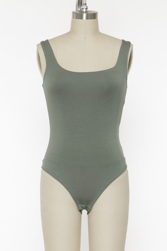 The Stella Square Neck Bodysuit