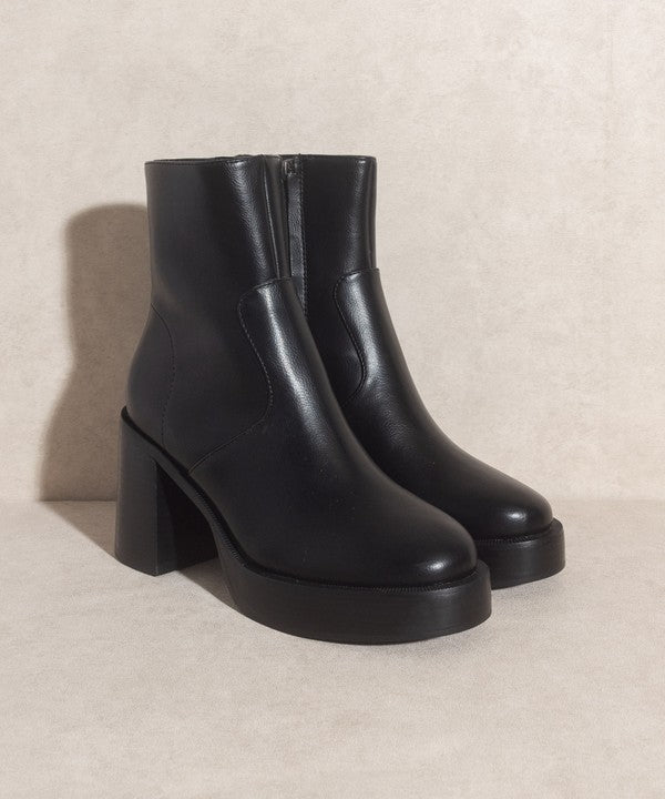 The Alexandra Black Platform Boots