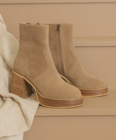 The Alexandria Platform Ankle Boots
