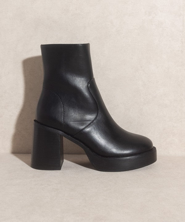 The Alexandra Black Platform Boots