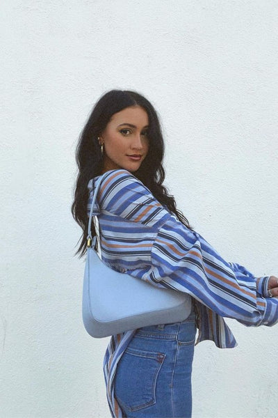 The Yvonne Recycled Vegan Leather Shoulder Bag
