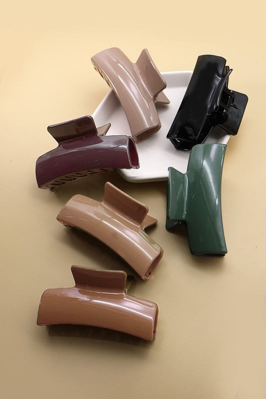 Fall Colored Hair Claw Clips