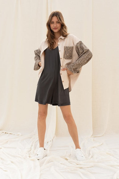 The Wild One Leopard Print Shacket