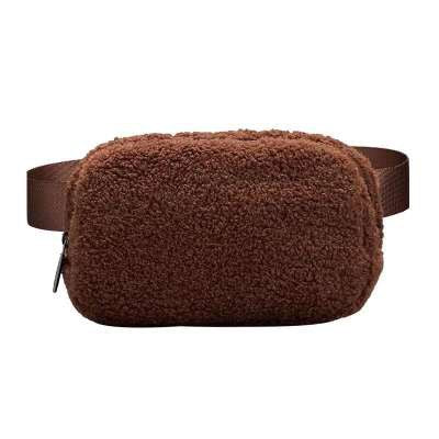 The On The Go Sherpa Crossbody Bag