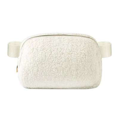 The On The Go Sherpa Crossbody Bag