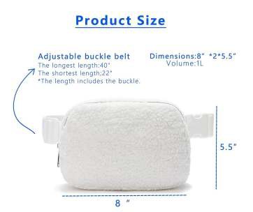 The On The Go Sherpa Crossbody Bag