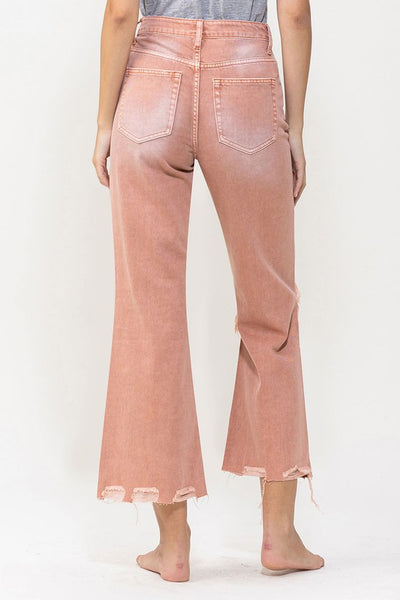 The Brandied Melon 90s Vintage CropFlare Jeans