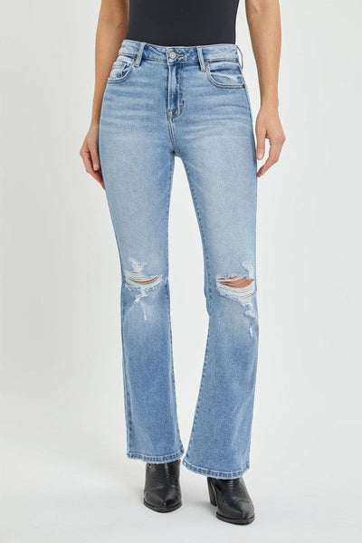 The Midnight Blues High Rise Flare Jeans