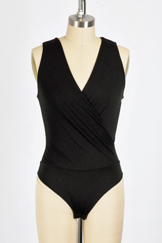 The Rhianna Crossover Double Layered Bodysuit