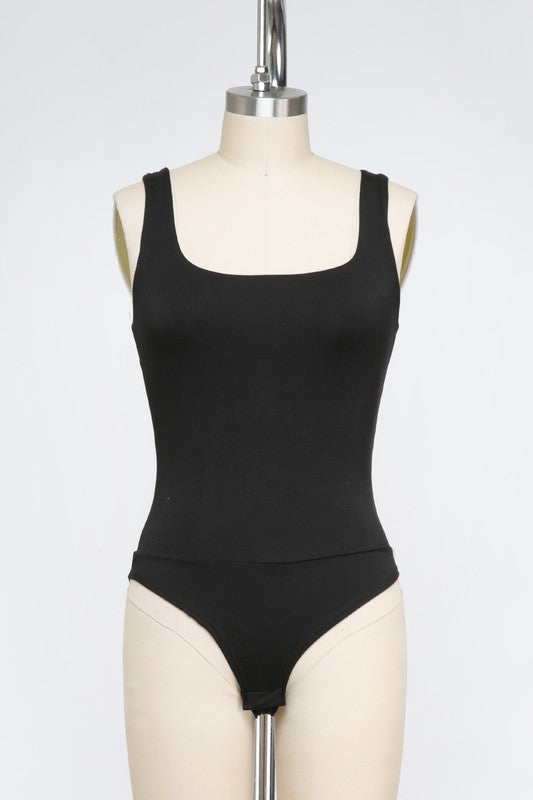 The Stella Square Neck Bodysuit