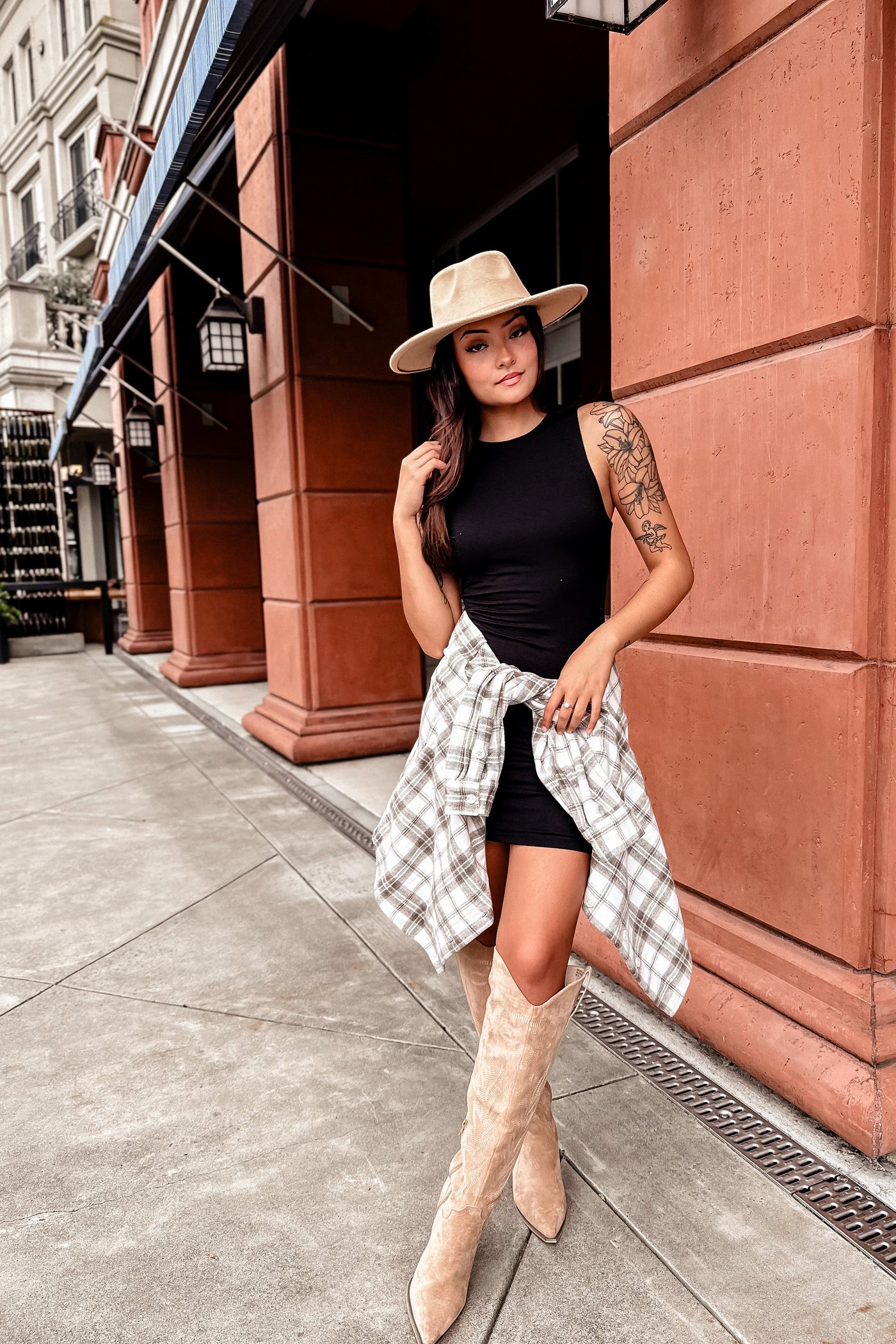 The High Life Black Sleeveless Mini Dress