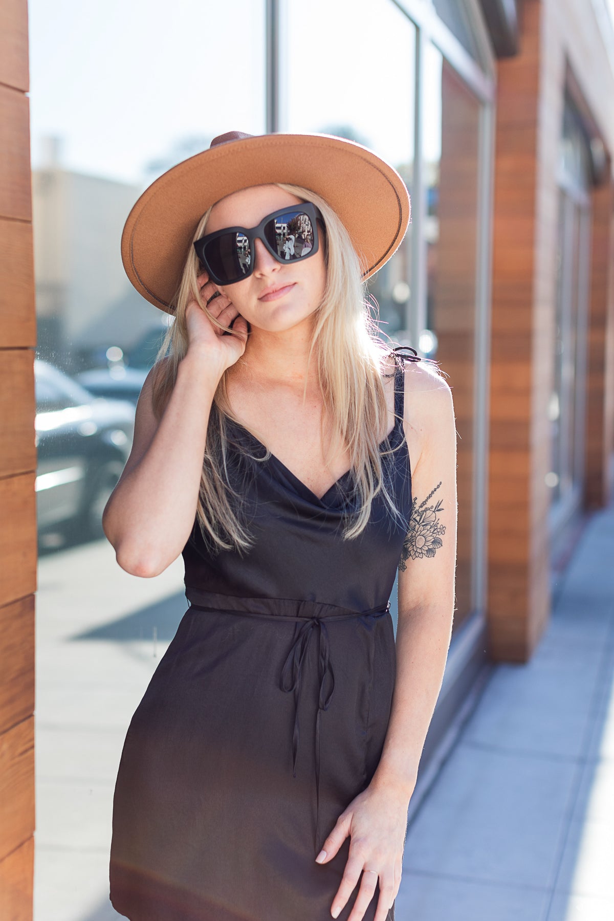The Braided Wide Brim Felt Fedora
