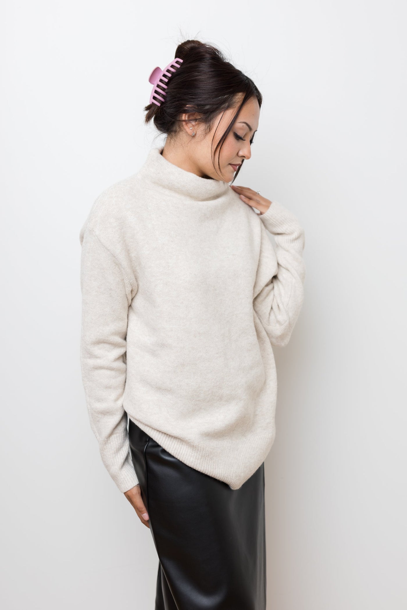 The Closet Staple Funnel Neck Sweater