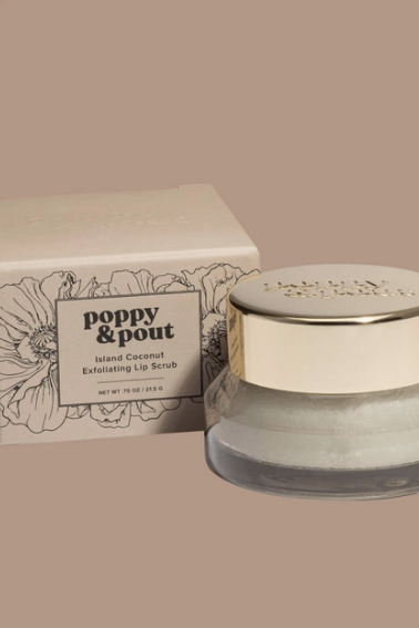 The Poppy & Pout Lip Scrub