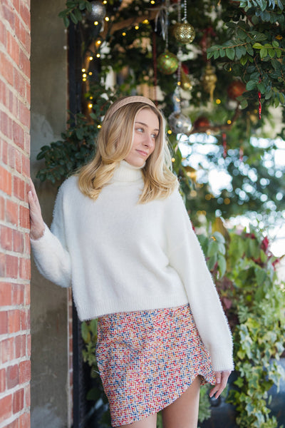The Elle Woods Multi Color Tweed Mini Skirt
