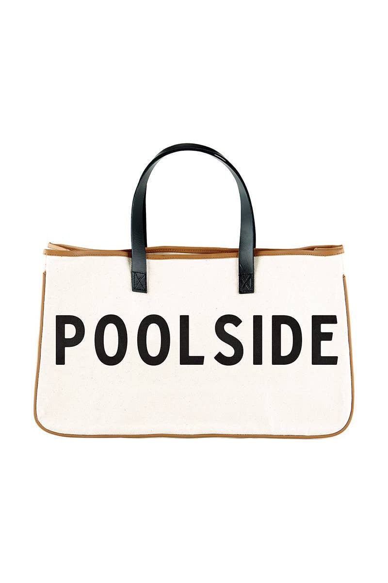 Canvas Tote - Poolside