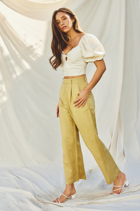 The At Leisure Golden Trousers